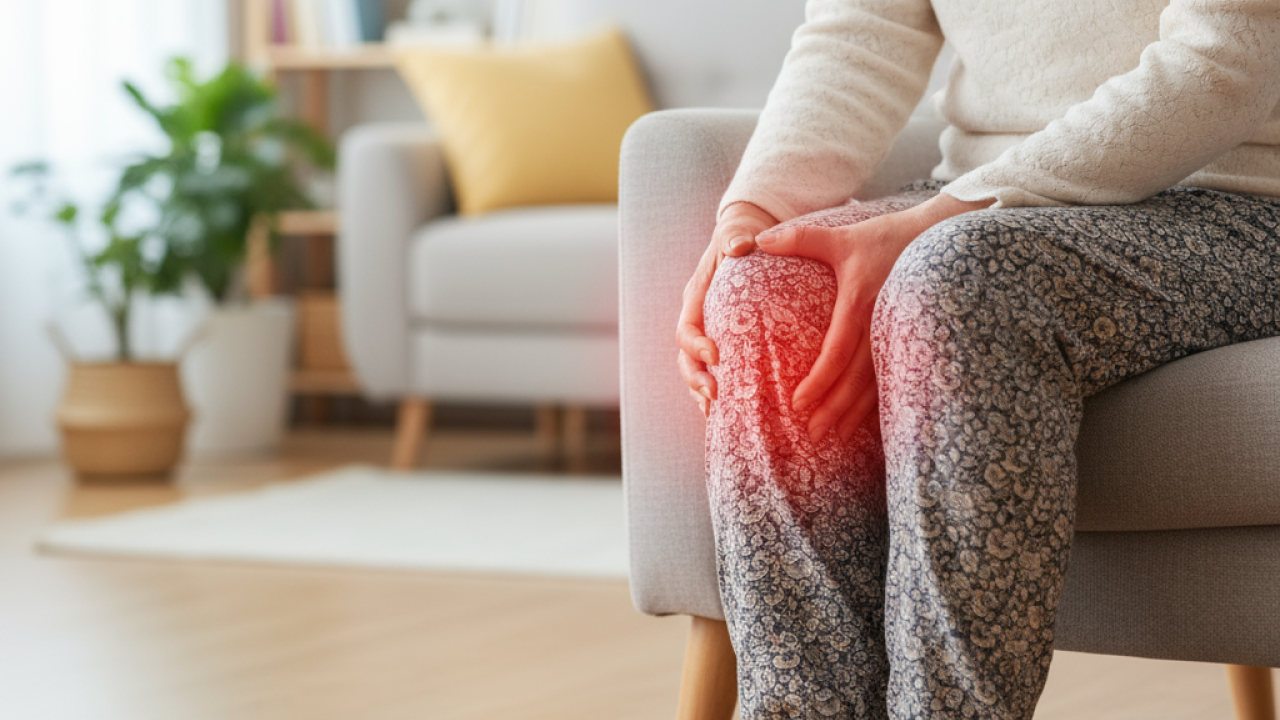 관절염, 뻣뻣한 느낌이 드시나요? 사진